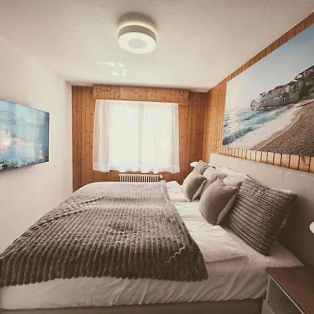 Panorama View, Balcony, 6min Walk To Lift, Modern דירה Champéry
