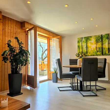 Panorama View, Balcony, 6min Walk To Lift, Modern דירה Champéry
